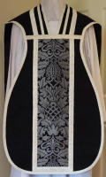 Black French Latin Vestment